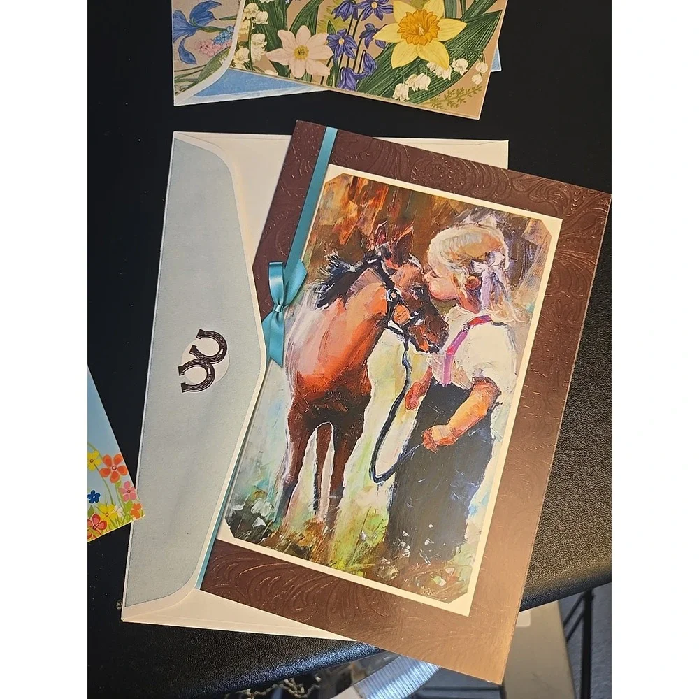 Assorted Birthday Cards & Envelopes Lot Of 13 Greeting Cards‎ New Boys Ranch